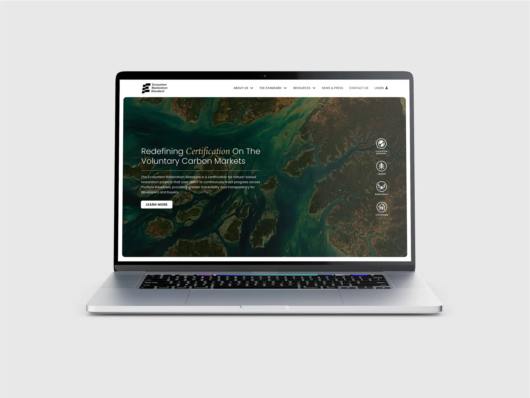 Ecosystem Restoration Standard, website and launch
